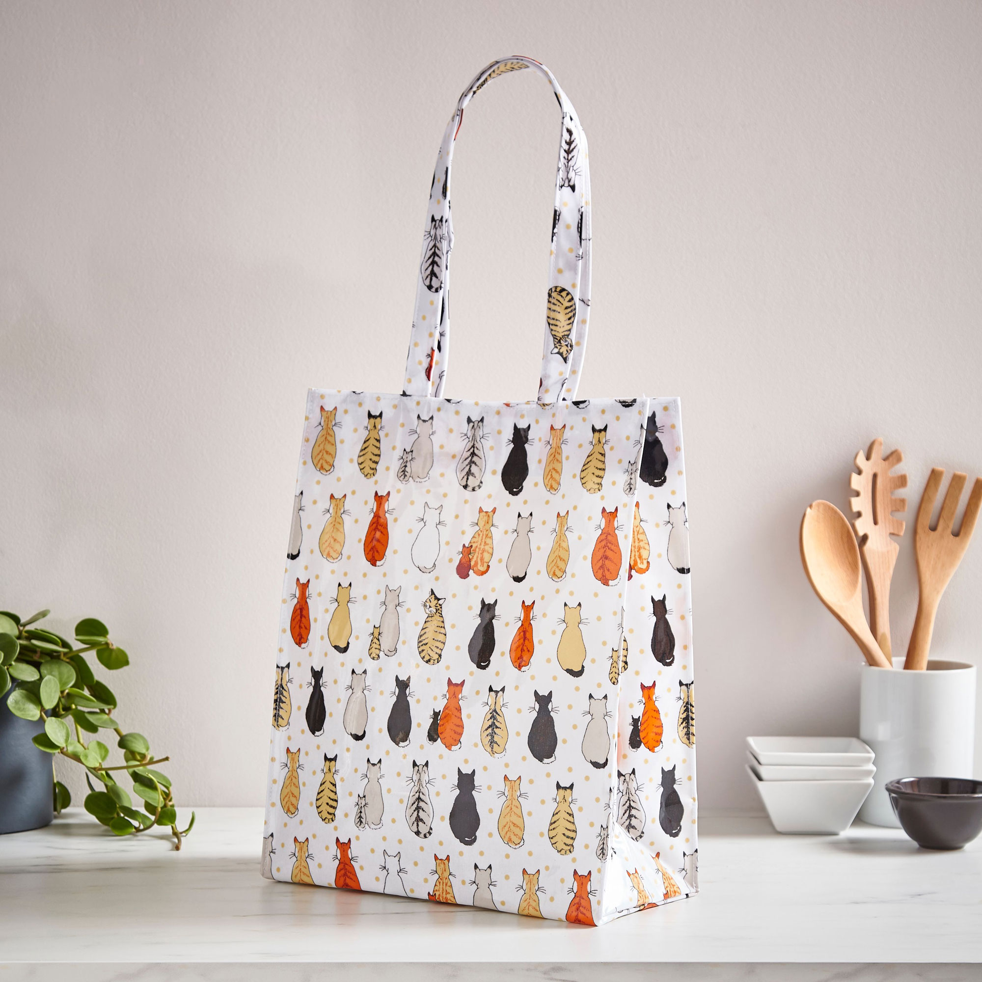 Tσάντα Ώμου Pvc Cats in Waiting