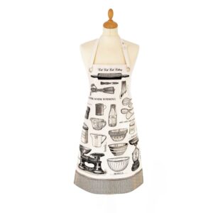 Ρουστίκ ποδιά κουζίνας Baking με μίνιμαλ σχέδιο Ulster Weavers